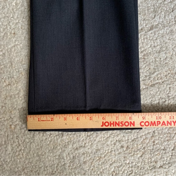 Liz Claiborne Dress Pants, Career/Classic Women's Size 8 Charcoal Straight Legs - Picture 13 of 13